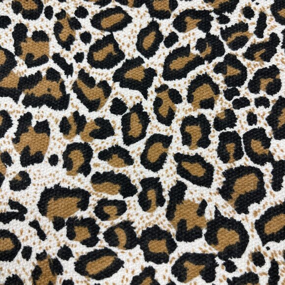 Leopard Print Tote Bag - Brown/ Black/ Tan Double Rope Handles- Style 3- NWT - Picture 5 of 6